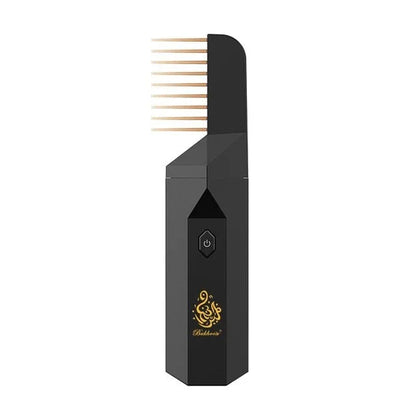 Showing Black 2-In-1 Hair Diffuser &amp; Aromatherapy Comb