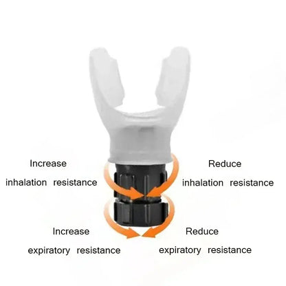 Increase and reduce Inhale Respiratory Trainer