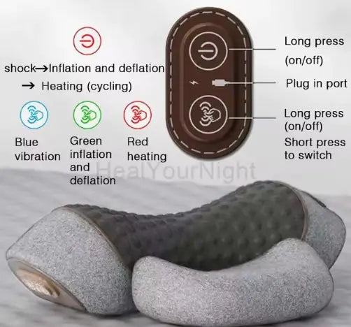 Portable Neck Massager Pillow