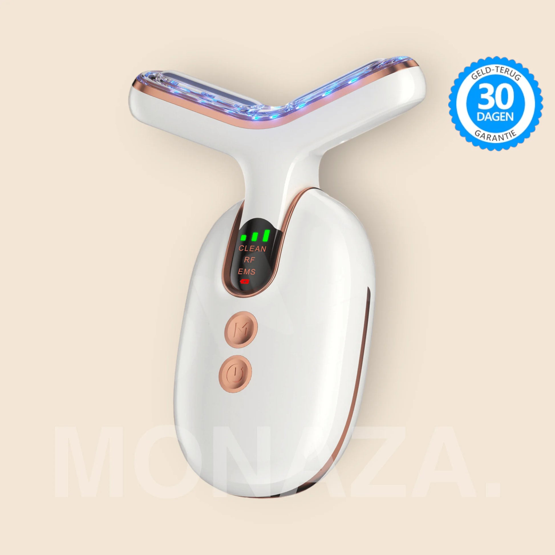 White led screen Portable Face Massager for Skin Care