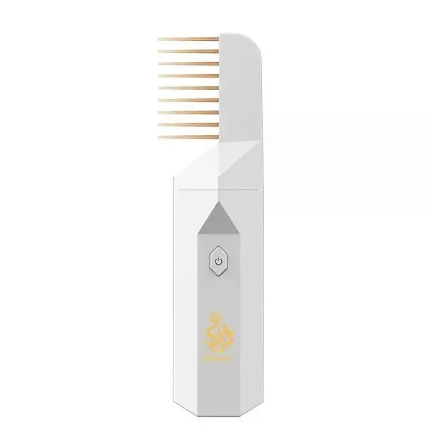 Showing white 2-In-1 Hair Diffuser &amp; Aromatherapy Comb