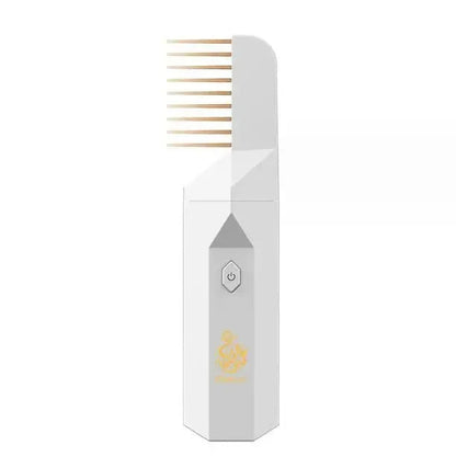 Showing white 2-In-1 Hair Diffuser &amp; Aromatherapy Comb